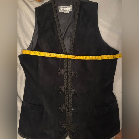 Vintage M.G.R. Suede vest M - Picture 4 of 5